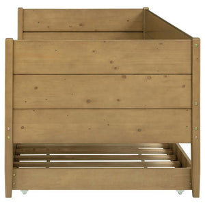 Calinda - Wood Twin Daybed With Trundle - Natural