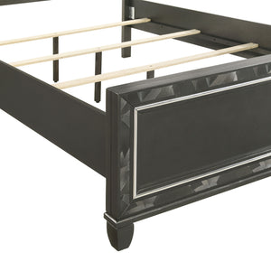 Radiance - 5/0 Queen Bed - Black
