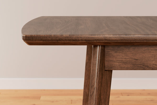 Lyncott - Blue / Brown- 5 Pc. - Butterfly Extension Table
