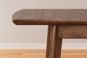 Lyncott - Brown / Yellow - 5 Pc. - Butterfly Extension Table