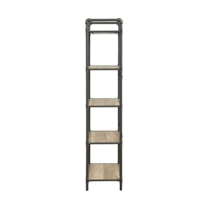  sculptural and ultra modern. Beautified with an antique oak finish