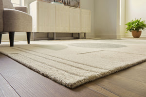 Dallane - Linen / Blue / Green - Large Rug