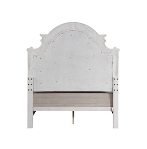 Florian - Eastern King Bed - White