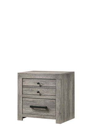 Tundra - Queen 5 Piece Bedroom Set - Gray