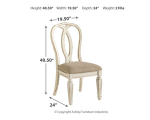  6 Ribbon Backed Side Chairs