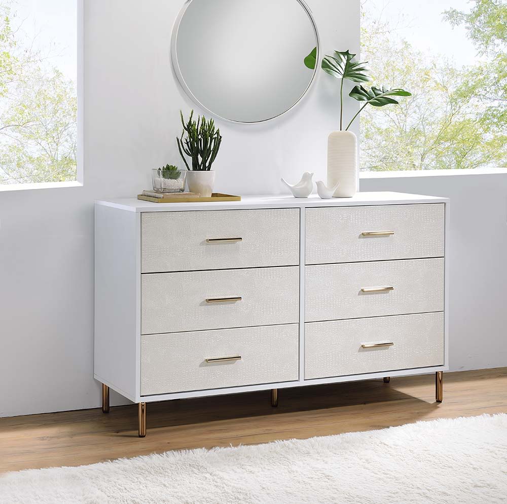 Myles - Dresser - White - 47-"