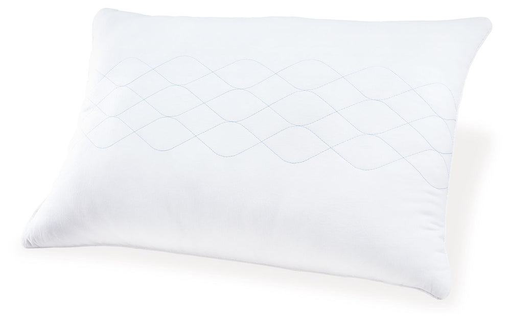 This pillow gently embraces and molds into your shape for a perfect custom fit. Gel-like fiberfill shifts while you snooze, providing support where you need it most. The soft, luxurious microfiber cover provides superior comfort to help you fall into blis