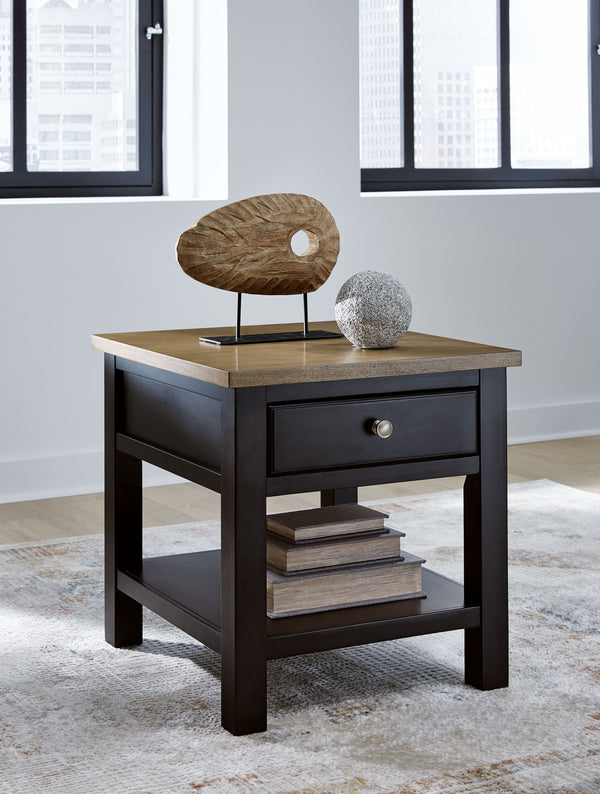  convenience is key. With this end table