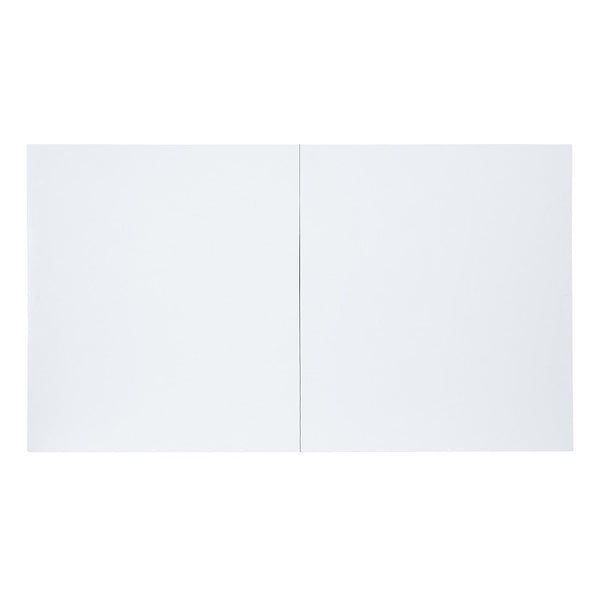 Gallegos - Dining Table With Leaf - White High
