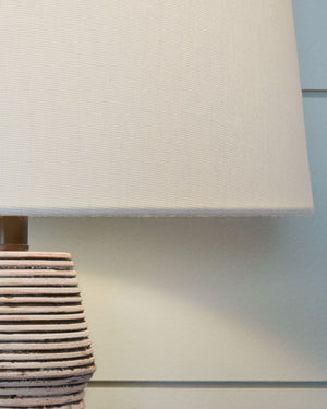  this lamp makes a gorgeous accent for contemporary and mid-c