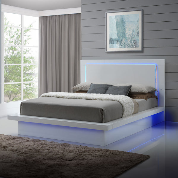 Sapphire - 6/6 King Bed - White