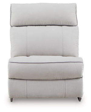 Social Pointe - Pearl / Ash - Armless Chair
