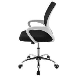 Felton - Upholstered Adjustable Home Office Desk Chair - Black