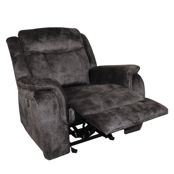 this recliner offers long-lasting stability and support. Th
