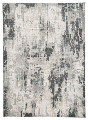 With its striking high-low abstract design, this rug leaves so much to the imagination. Its ethereal design dresses up a room with cream, gold, sage and shades of gray, adding visual texture and a highly contemporary point of view.<br/><br/><b>Product Fea