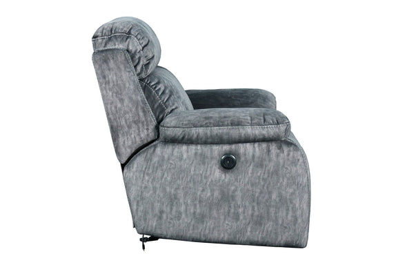 Tango - Glider Recliner With Power Footrest - Shadow