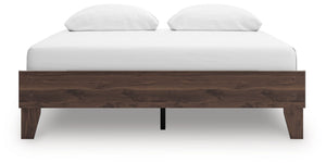 Calverson - Mocha - Queen Platform Bed