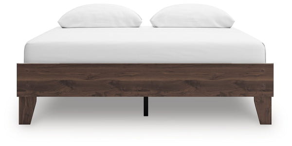 Calverson - Mocha - Queen Platform Bed