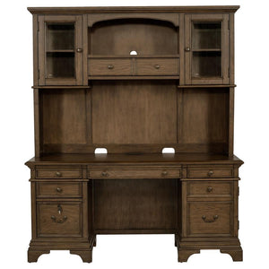  and two lower cabinets that lock for safekeeping. Crown molding detailing