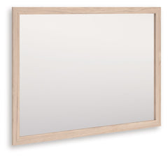 Looking for a bedroom mirror thatÐ²Ð‚â„¢s practical for your little one? This piece is just the ticket. Its strikingly simple design and light wood finish create a casual and inviting atmosphere. Best of all, this mirror is ready to hang right out of the 