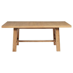 Middleton - 6 Piece Extension Leaf Dining Set Natural - Brown