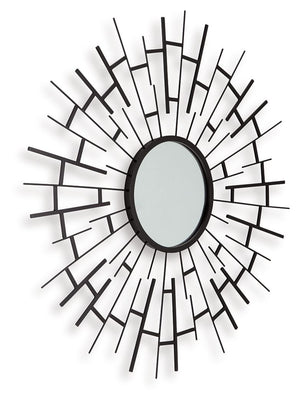 Garrenworth - Black - Accent Mirror