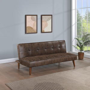  this modern convertible sofa is your hero. It-'s a streamlined silhouette with no arms