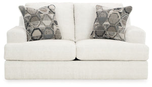 Karinne - Linen - Loveseat