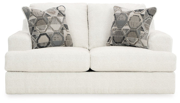 Karinne - Linen - Loveseat