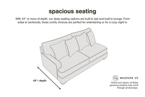  the trendy pewter-hued chenille upholstery is made for everyday indulgence. Overstuffed and stylishly wrapped