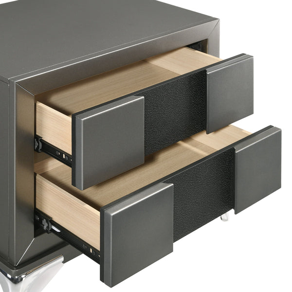 Nocturne - Nightstand - Slate