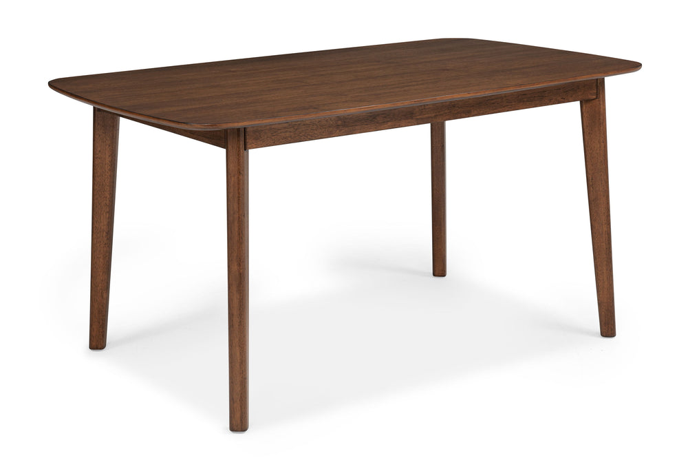 Transform your dining space with this elegantly designed dining set, where timeless craftsmanship meets modern comfort. Featuring a beautifully finished wooden table with rounded edges, this ensemble creates a warm and inviting atmosphere for family meals