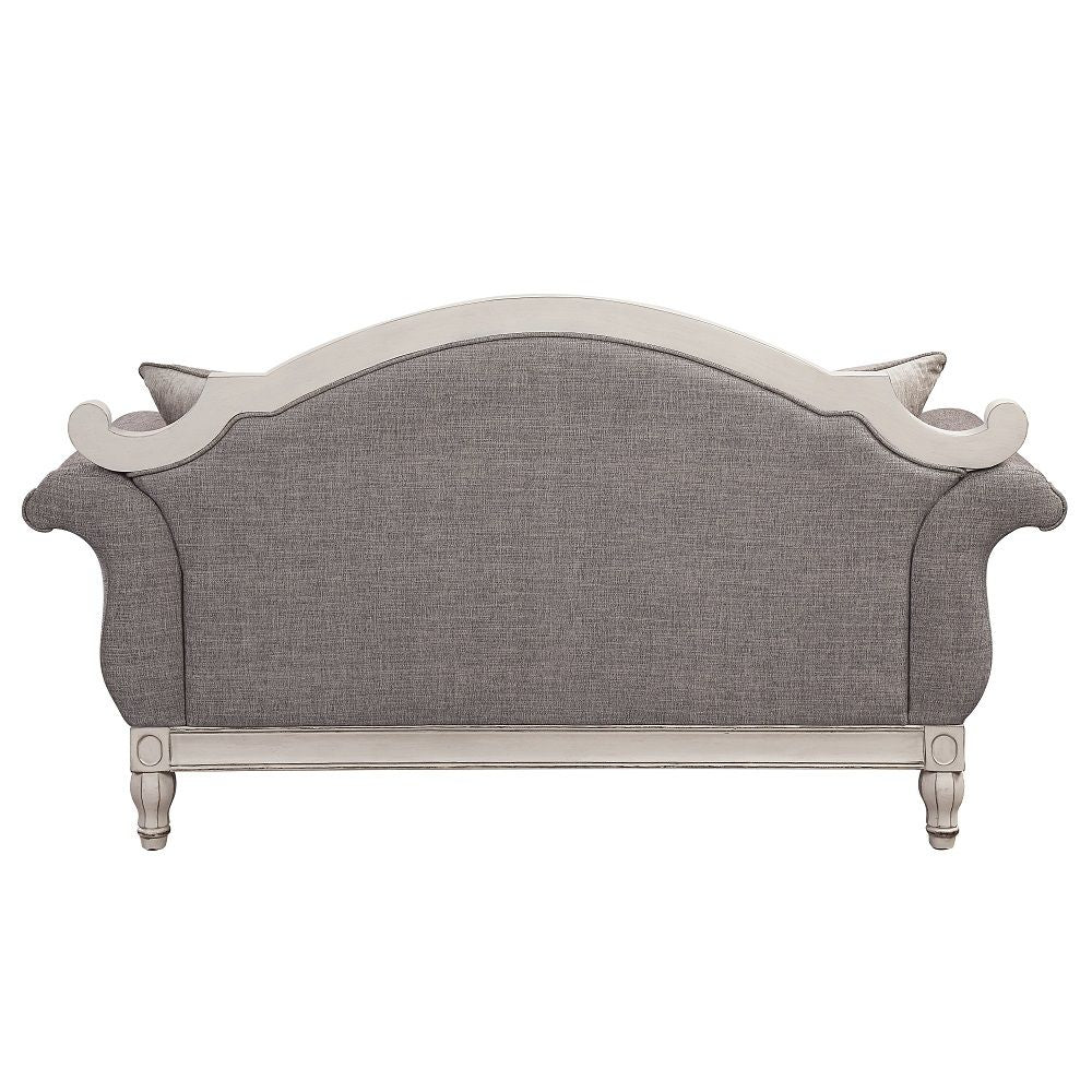 Pocket Coil Foam Density: D18 Cushion Thickness: 7-" 3 Pillows Included Button Tufted