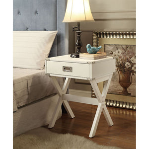 Babs - End Table - White