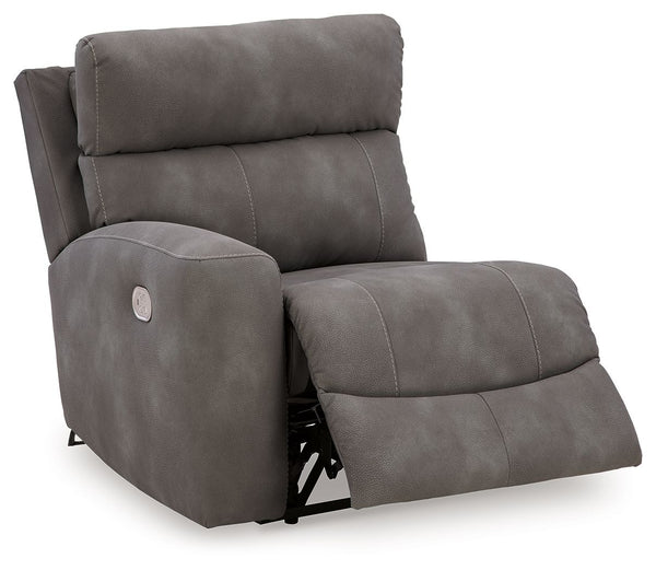 Next-Gen Durapella - Slate - 4-Piece Power Reclining Sectional