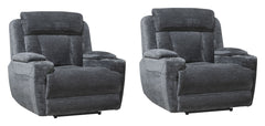 Take a seat and recline in seconds in this smooth and stylish Power Recliner. More than just beautiful, this innovative chair takes comfort to new heights with just the touch of a button. Offering effortless relaxation, it-'s sure to become your favorite 