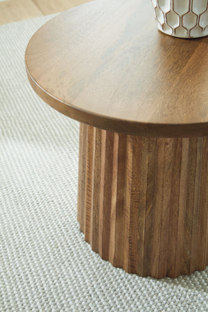 Ceilby - Natural - Accent Table