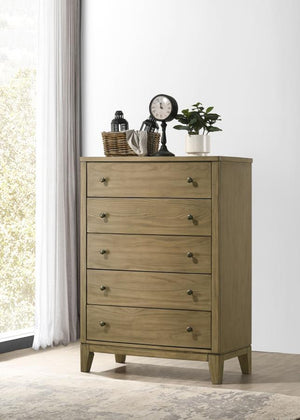  perfect for any master bedroom. The chest features a natural pine finish that highlights its solid pine wood construction