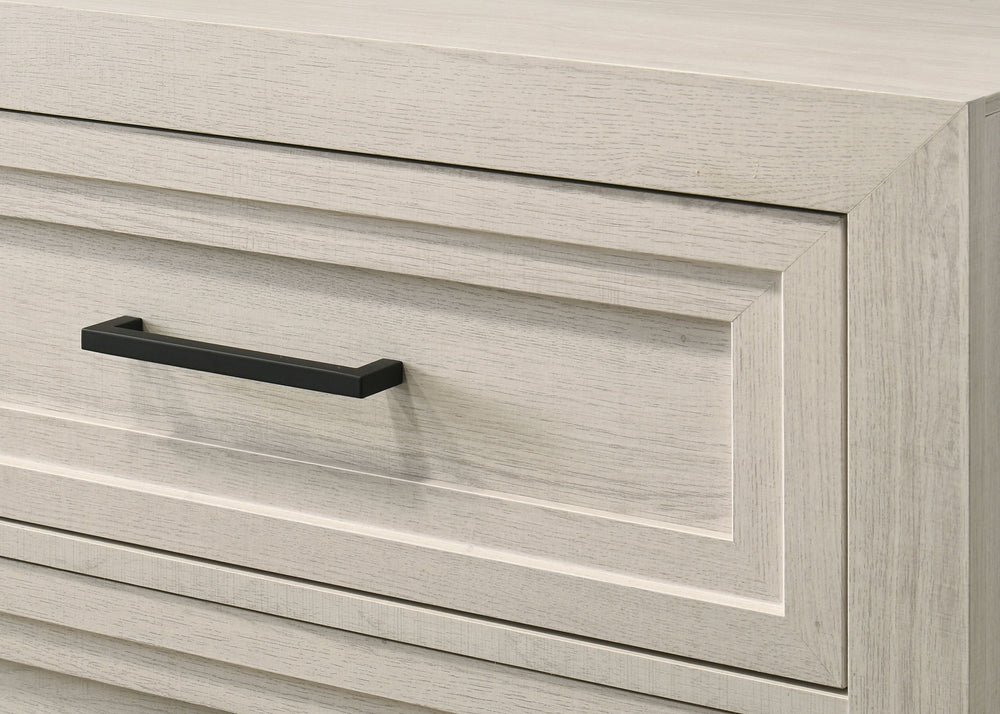 Lorraine - Dresser & Mirror - Antique White