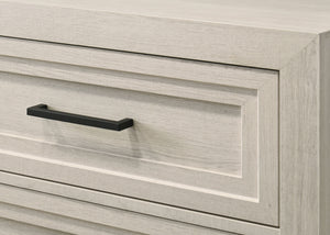 Lorraine - Queen 5 Piece Bedroom Set - Antique White