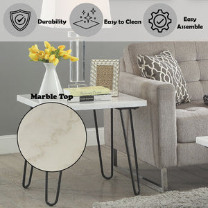  (Fixed Top/No Apron) â€¢ Metal Geometric Leg: Metal Tube<br/><br/><b>Product Features</b><ul><li>Occasional Table</li><li>NO Storage</li><li>