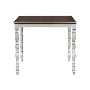 Antique White & Weathered Oak