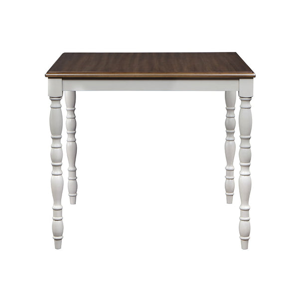  Antique White & Weathered Oak