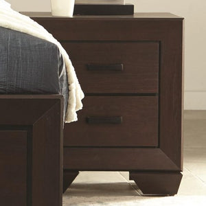 Fenbrook Transitional Two Drawer Nightstand
