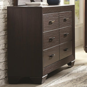 Fenbrook Transitional Six Drawer Dresser
