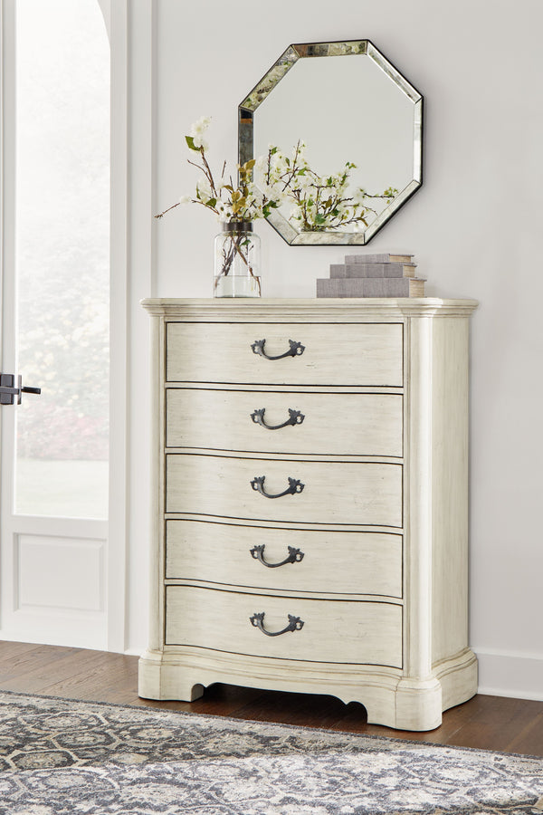 Arlendyne - Antique White - 6 Pc. - Dresser