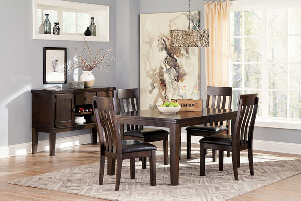Made with select Oak veneers and hardwood solids with a dry smoky dark brown oak color. Edges and corners have a rounded off, worn effect for a casual look. Server has fully finished drawer boxes with ball bearing side guides. Sturdy looking knobs have de