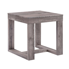 Infuse your living room with a touch of rustic elegance with this distinctive cocktail table set. Crafted with a weathered wood finish, the robust, clean-lined design exudes simplicity and strength, creating a harmonious blend of rustic charm and contempo