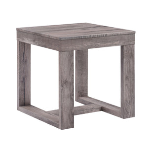 Infuse your living room with a touch of rustic elegance with this distinctive cocktail table set. Crafted with a weathered wood finish, the robust, clean-lined design exudes simplicity and strength, creating a harmonious blend of rustic charm and contempo