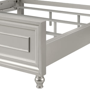 Reflections - 6/6 Eastern King Bed - Silver